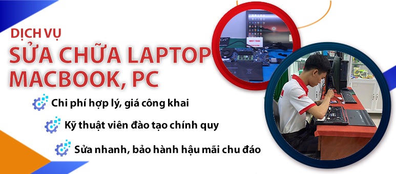 Quy trình tiếp nhận sửa laptop tại Cần Thơ trước tiên ghi nhận lỗi thiết lỗi