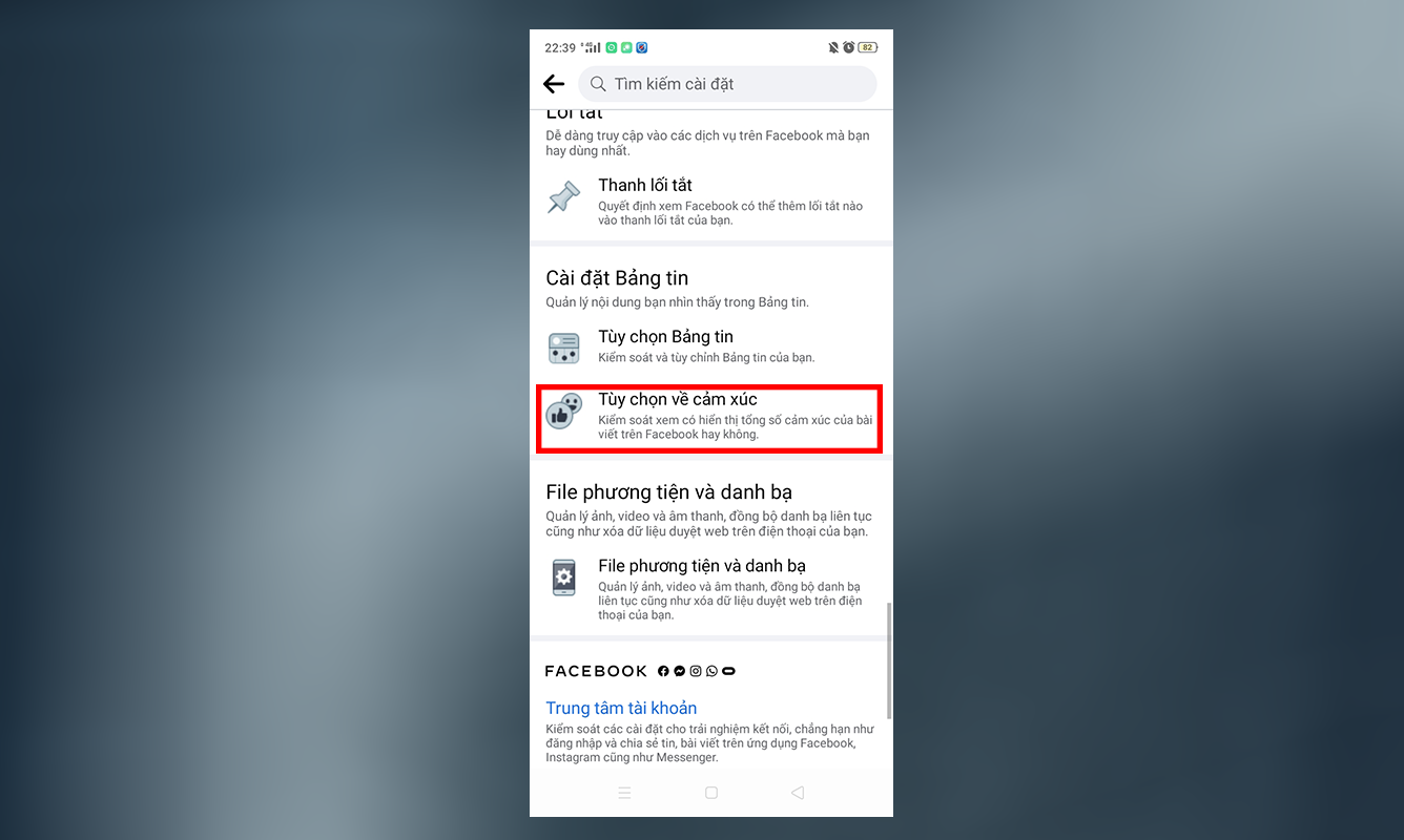Cách ẩn lượt Like trên Facebook bước 3