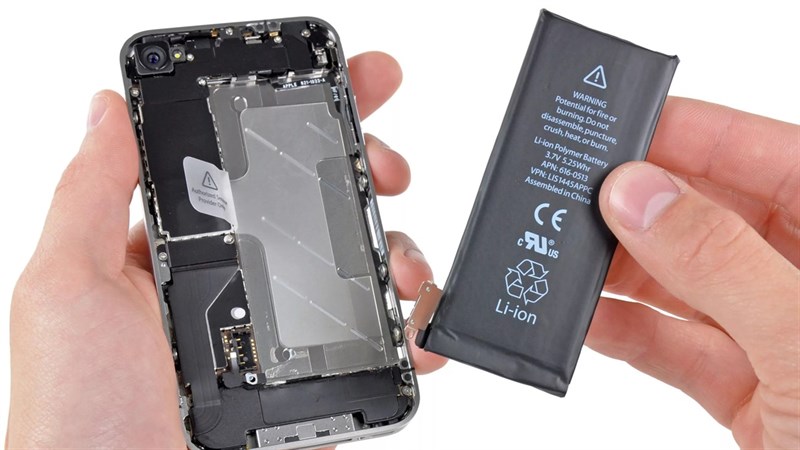khắc phục tình trạng pin bảo trì trên iPhone