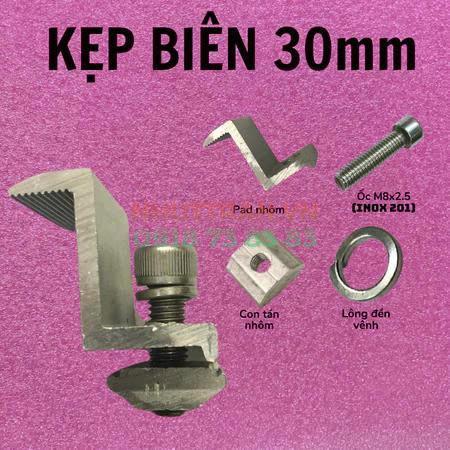 Kẹp biên năng lượng mặt trời 30mm Kẹp biên năng lượng mặt trời 30mm