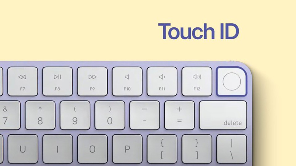 Magic Keyboard với Touch ID