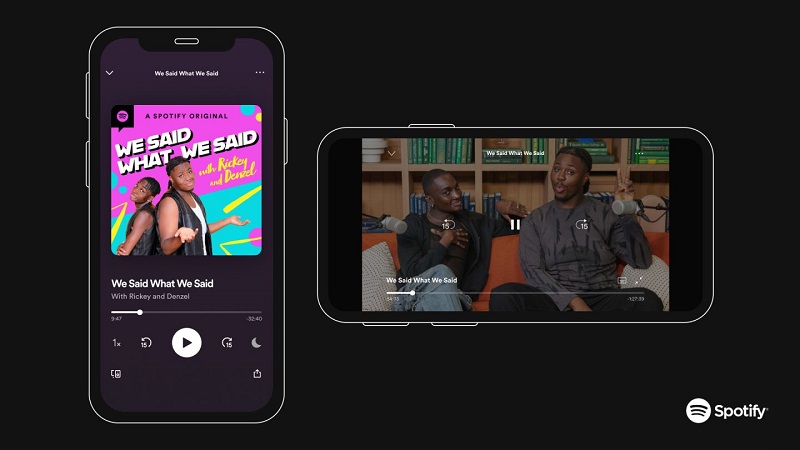 Trên Spotify MV chỉ dài khoảng 30s