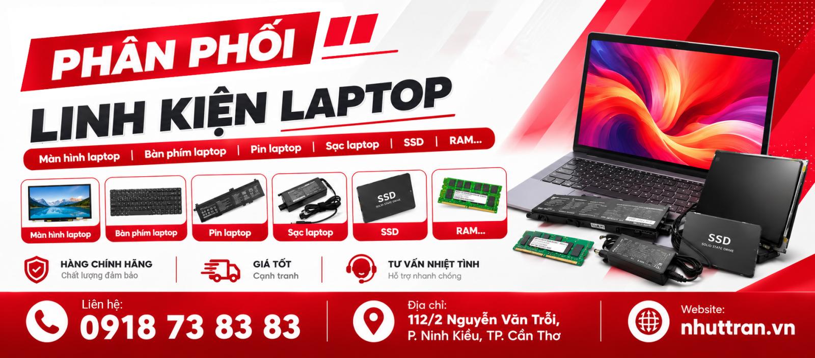 Banner -Công Ty TNHH MTV Nhựt Trân | Chuyên Mua Bán Sửa Chữa Laptop